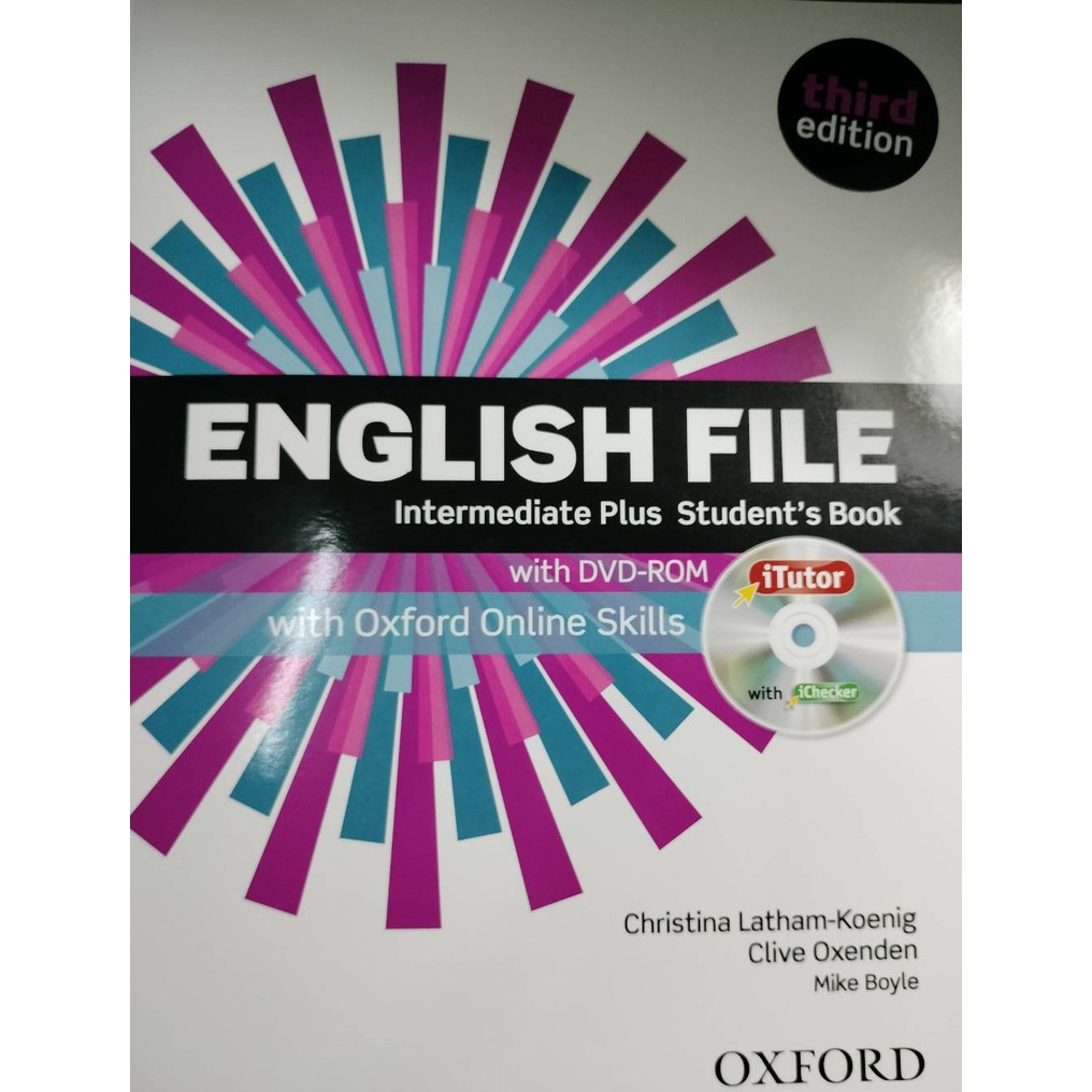 English File Intermediate Plus Student's Book *****หนังสือมือ1สภาพ 80 ...