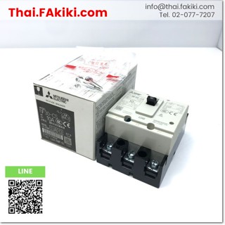 พร้อมส่ง,(A)Unused, NF30-CS No-Fuse Breaker ,เบรกเกอร์โนฟิวส์ สเปค 3P 10A ,MITSUBISHI (66-005-013)