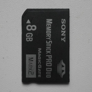 ภาพหน้าปกสินค้าสติกเกอร์หน่วยความจํา Sony 8GB PRO DUO Mark2 ที่เกี่ยวข้อง