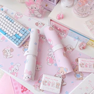 [ พร้อมส่ง 💕] Mikko แผ่นรองโต๊ะ แผ่นรองเมาส์ ลายน่ารัก มี 5 ลาย