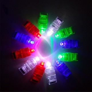 นิ้วไฟ  แหวนไฟ LED  ของเล่นส่องสว่าง LED Colorful finger l Eos Center