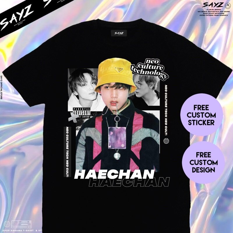 เสื้อยืดแฟชั่น-kaos-haechan-nct-nct-u-nct-2023-kpop-baju-kpop-เกาหลี-streetwear-harajuku-custom-kaos-kpopstreetwear-ผู้ช