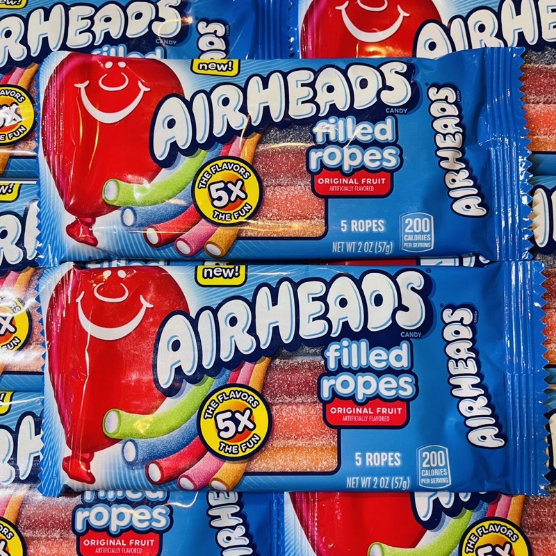 พร้อมส่งจากไทย-ขนม-usa-airheads-filled-ropes-ขนาด-57g