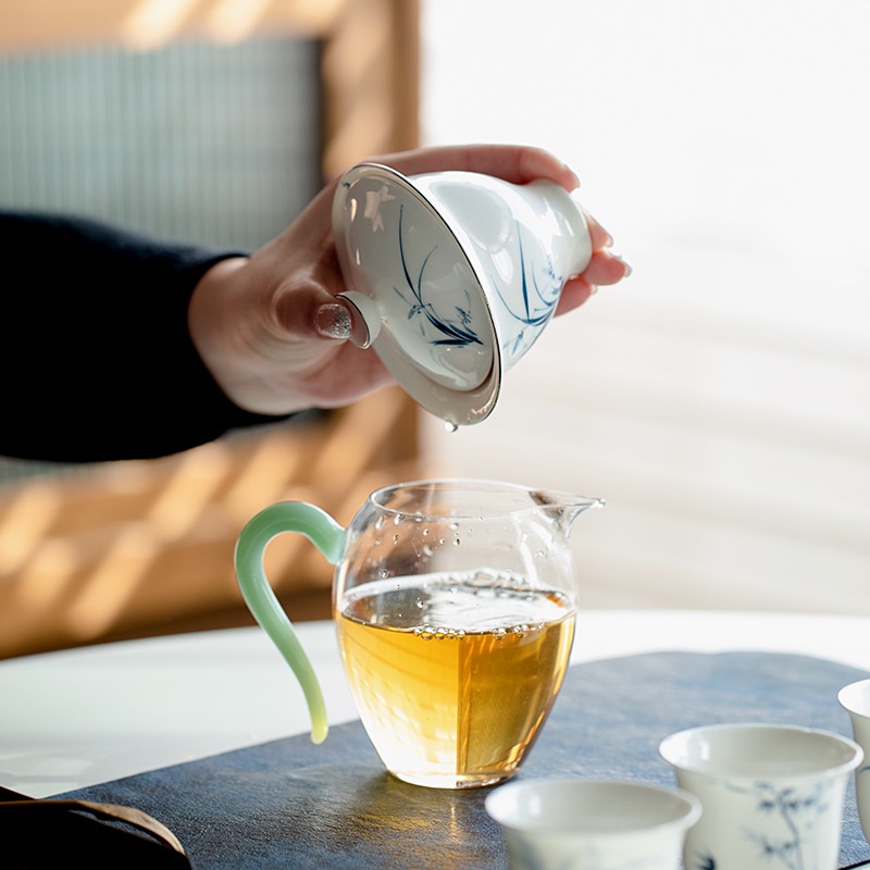 ชุดถ้วยชาแพลตตินั่มบริสุทธิ์-ของใช้ในครัวเรือน