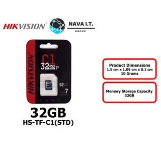 ภาพหน้าปกสินค้า⚡️ส่งด่วนใน1ชม.ทักแชท⚡️ Hikvision HS-TF-C1(STD) 32GB C1 รับประกัน 7 ปี ซึ่งคุณอาจชอบราคาและรีวิวของสินค้านี้