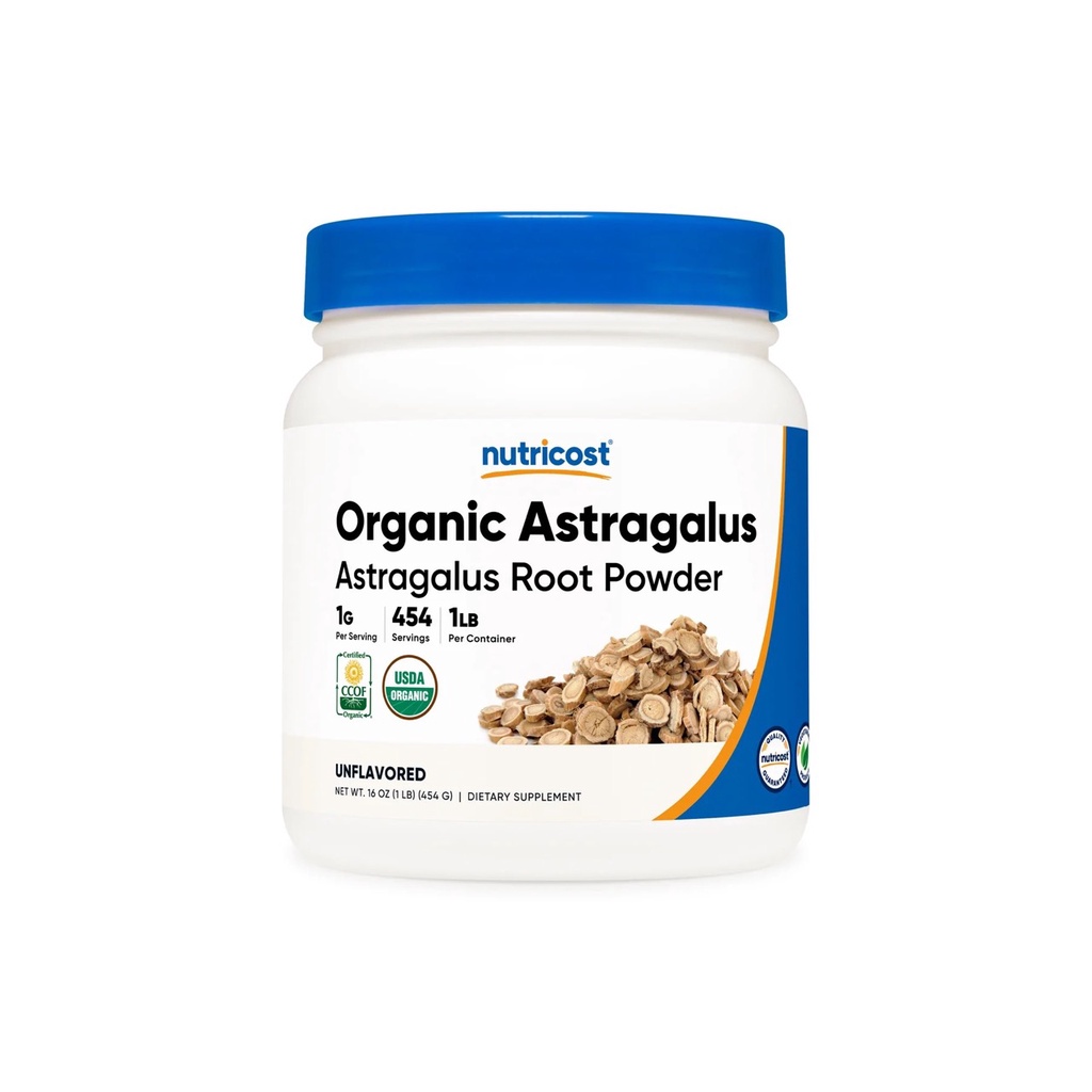 Nutricost Organic Astragalus Root Powder 1lb/454g Shopee Thailand