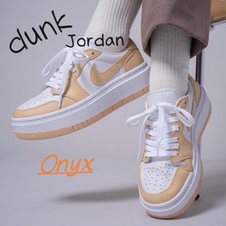 ของแท้ 100% NIKE Dunk Low Air Jordan 1 Elevate Low"Onyx"