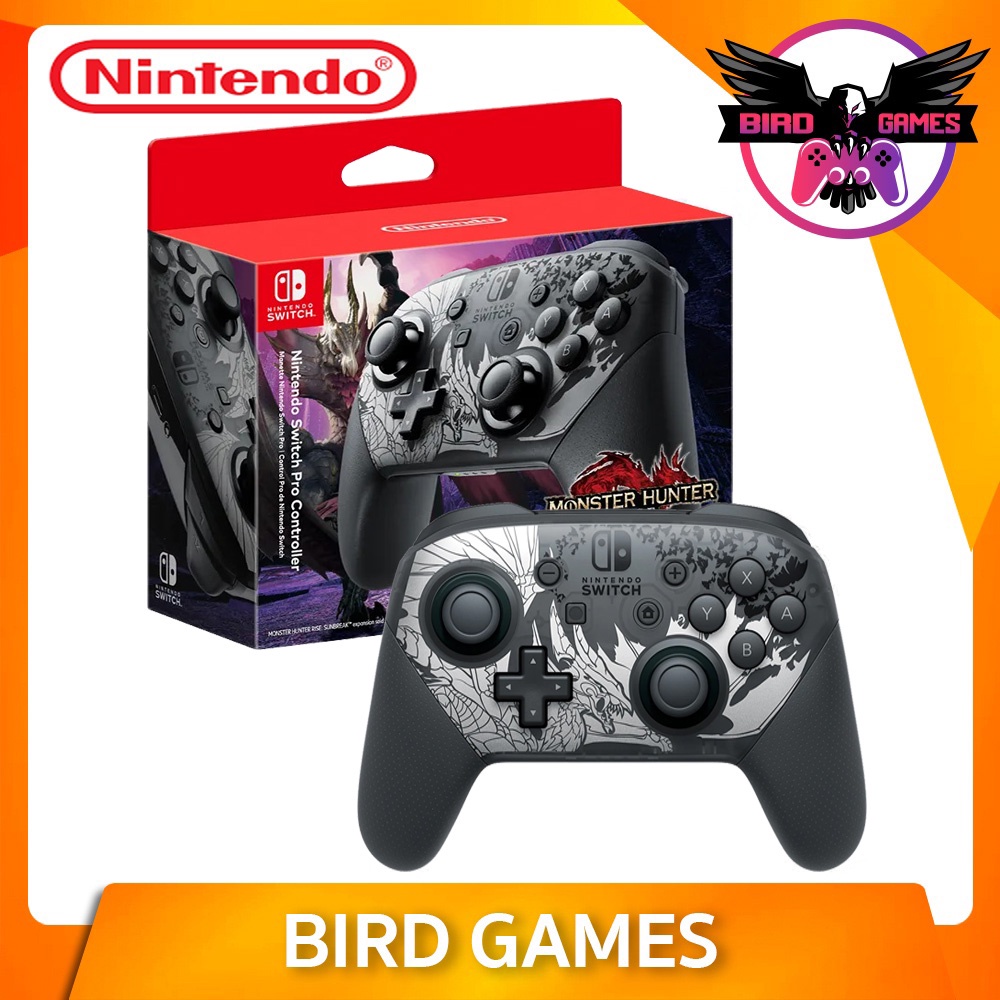 จอย Pro Monster Hunter Rise Sunbreak [แท้] [Pro Controller] [จอย