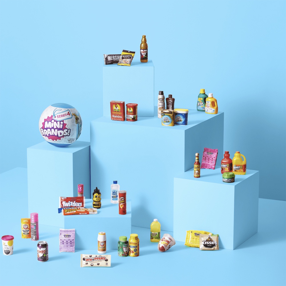 ในการจัดส่ง-5-surprise-mini-brands-series-4-by-exclusive-mystery-real-miniature-brands-collectible-toy-capsule-for-kids-teens