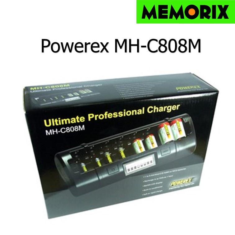 Powerex MHC808M แท่นชาร์จเร็ว ชาร์จได้ทั้ง size AA AAA C และ D
