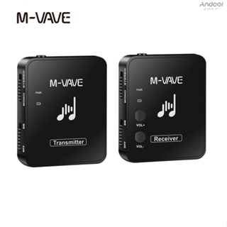 M-vave SWS10 2.4GHz หูฟังไร้สาย ระบบส่งสัญญาณ และตัวรับสัญญาณ แบบชาร์จไฟ