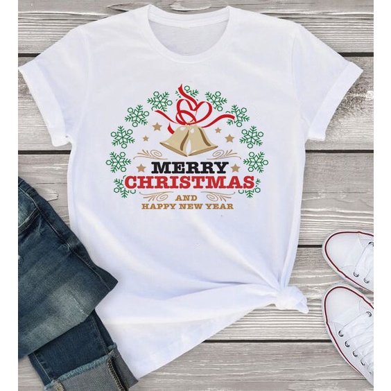 เสื้อยืด-merry-christmas-มีครบไซส์-พร้อมส่ง