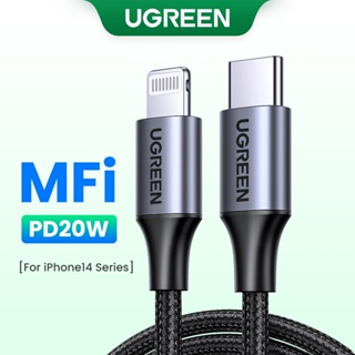 ภาพหน้าปกสินค้าUgreen สายชาร์จ USB C เป็น Lightning 36W PD ยาว 1 เมตร ชาร์จเร็ว สําหรับ iPhone 14 14 Pro Pro Max X XS XR 8 Macbook iPhone 14 14 Pro Pro Max ซึ่งคุณอาจชอบราคาและรีวิวของสินค้านี้