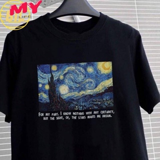 LIFE BIL Starry Night เสื้อยืด