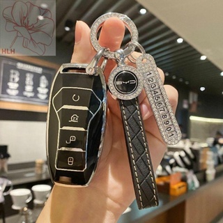 BYD ชุดกุญแจปลาโลมา Han ev Song pro Tang dmi Qin PRO Song plus รถ MAX หยวนยี่ห้อใหม่เปลือกกระเป๋าหัวเข็มขัดหญิง
