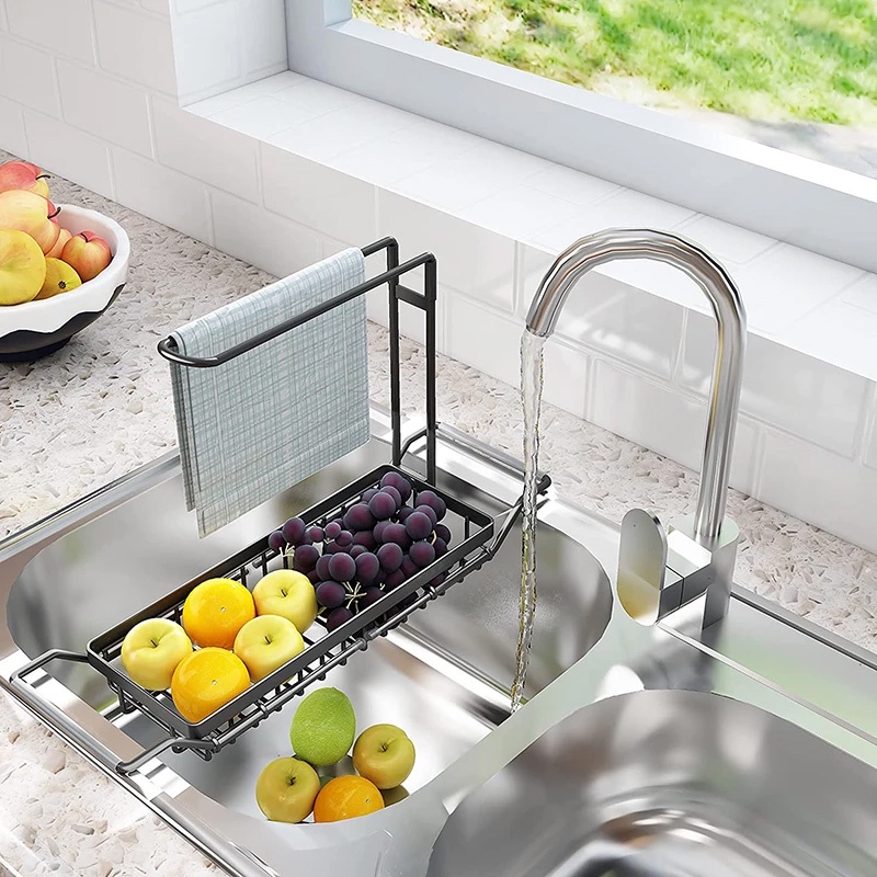 telescopic-sink-shelf-adjustable-kitchen-soap-sponge-rag-brush-holder-stainless-steel-sink-drain-storagerack-sink-storag