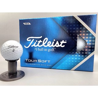 ภาพหน้าปกสินค้าลูกกอล์ฟ Titleist tour soft รุ่นใหม่  ของแท้ลูกสองชั้น ความนุ่มสูง  1 กล่อง (12ลูก) ซึ่งคุณอาจชอบราคาและรีวิวของสินค้านี้