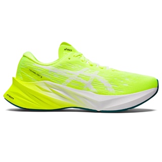 ASICS NOVABLAST 3 WOMEN - SAFETY YELLOW/WHITE - รองเท้าวิ่งทางเรียบ รองเท้าวิ่งผู้หญิง