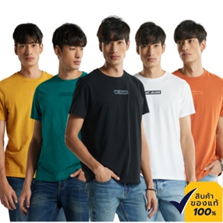 Mc Jeans เสื้อยืดแขนสั้น  คอกลม 5 สี MTSZ682เสื้อยืดอินเทรนด์_30