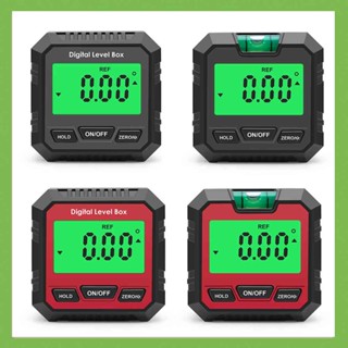 [aigoni] เครื่องวัดระดับเอียงดิจิทัล แบบแม่เหล็ก หมุนได้ 360 องศา