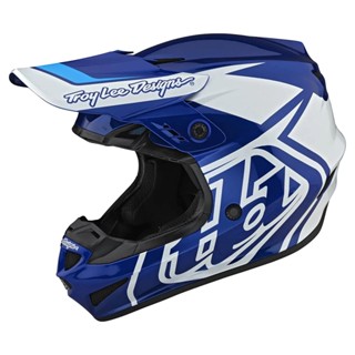 หมวกกันน็อค Troy Lee GP Overload Helmet - Blue / White