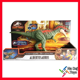 Mattel Jurassic World Massive Biters Albertosaurus จูราสสิค เวิร์ลด์ แมสซีฟ ไบท์เตอร์ อัลเบอโตซอรัส ฟิกเกอร์
