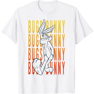 Looney Tunes rabbit Text Stack Portrait T-Shirt For Adult