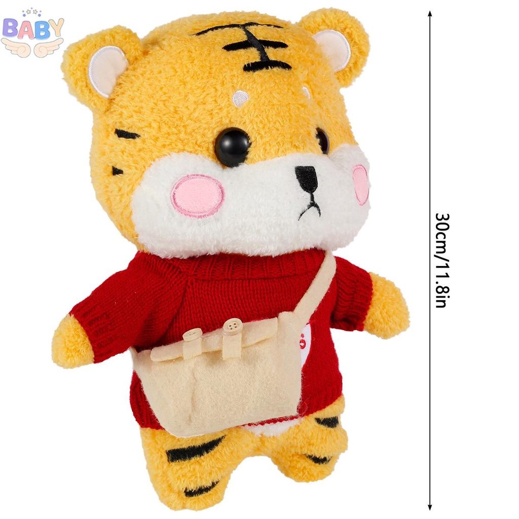 ตุ๊กตาการ์ตูนเสือน่ารัก-สูง-12-นิ้ว-ของเล่นสําหรับเด็ก-shopcyc4589