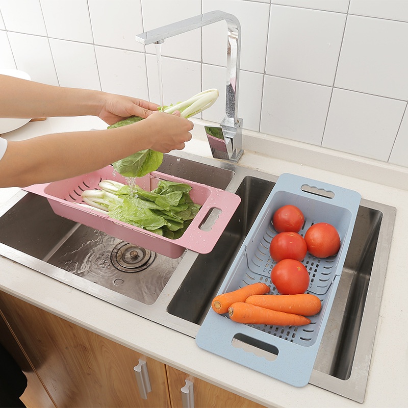 retractable-kitchen-vegetable-drain-basket-plastic-fruit-storage-basket-kitchen-accessories-organizer-sink-storage-rac
