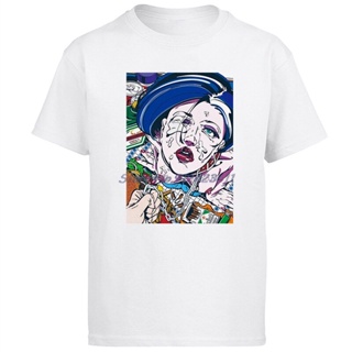 [S-5XL]Girl Hot Sexy Bad Bitch Pop Art Warhol Lichtenstein Pop Culture Pin Unisex graphic t shirts Summer Harajuku _05