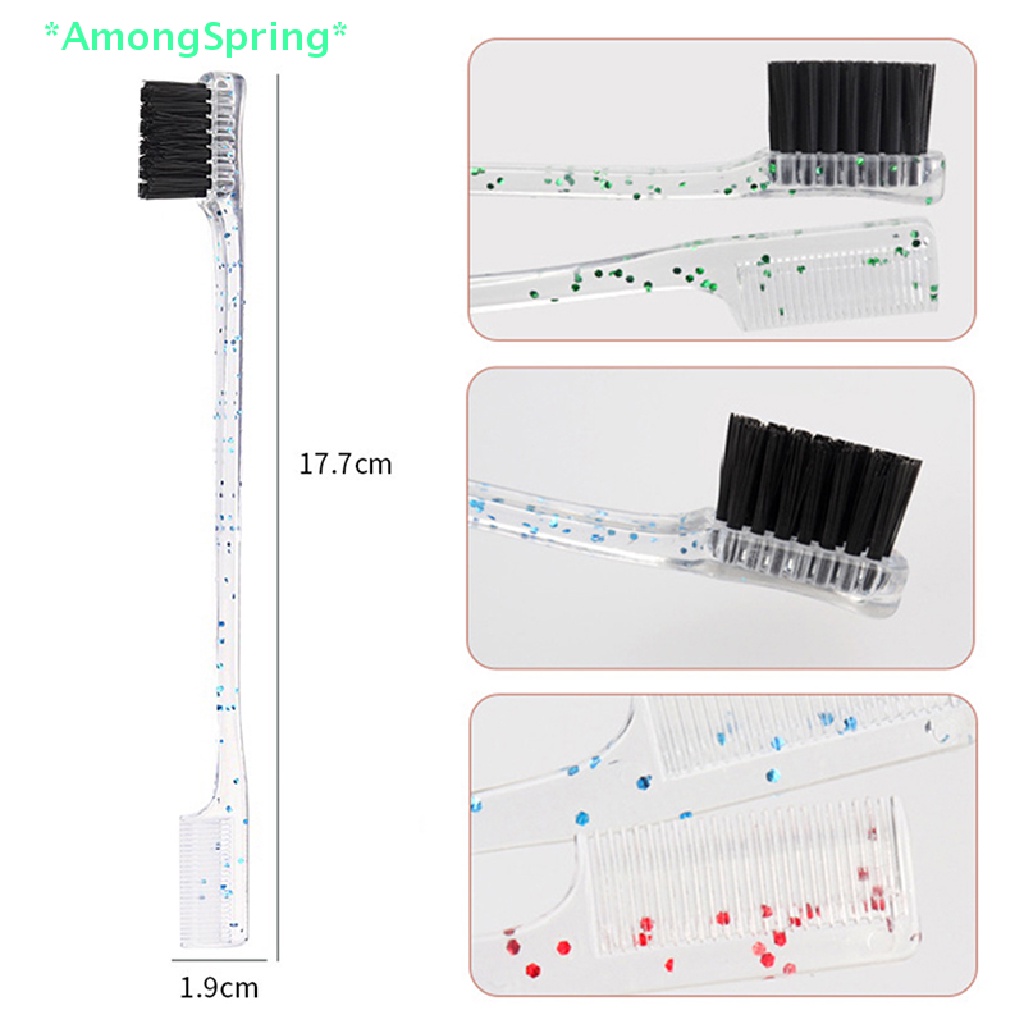 amongspring-gt-double-sided-edge-control-hair-comb-hair-styling-eyebrow-comb-new