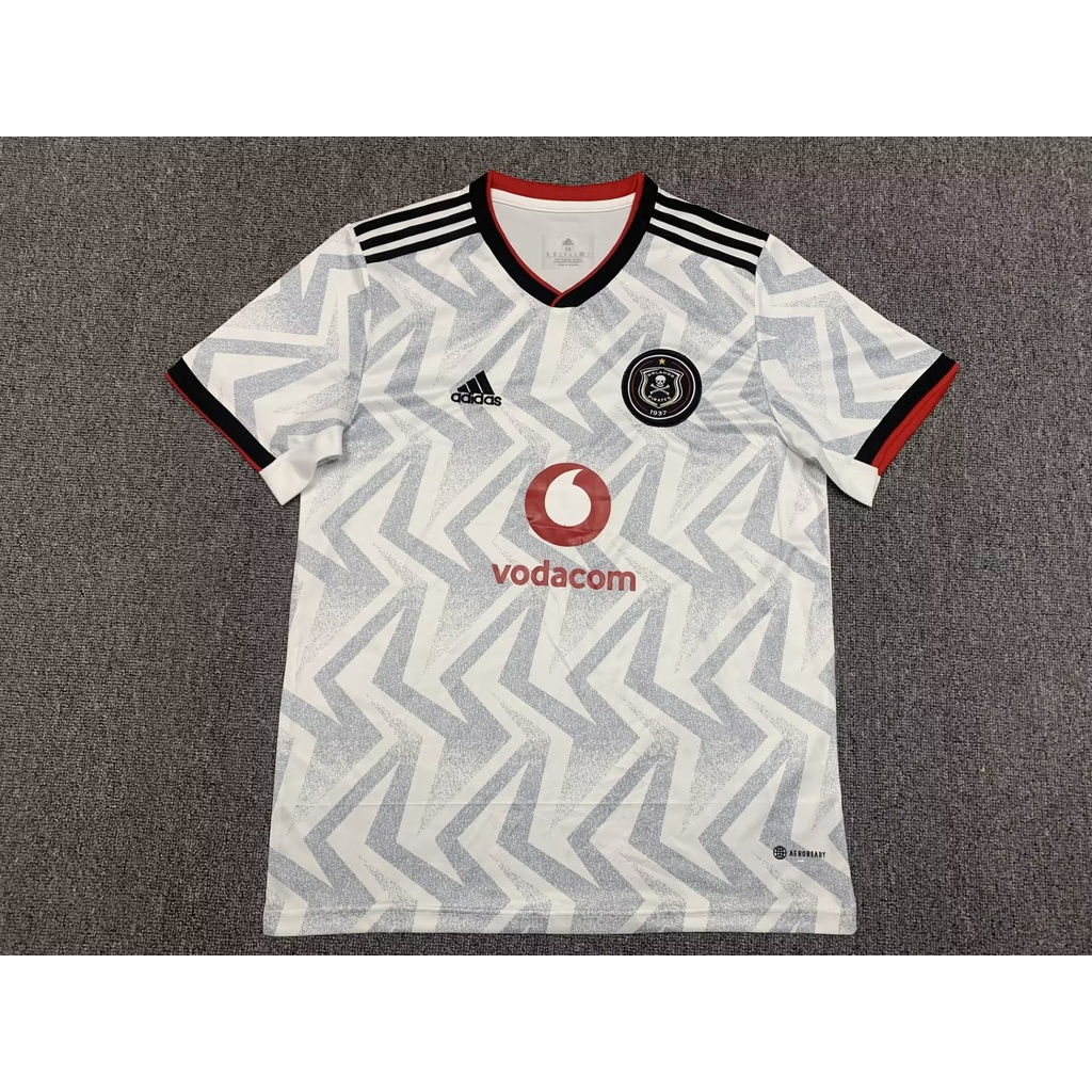 Orlando Pirates Home Away Kit 2023 JERSEY FANS ISSUE Shopee Thailand