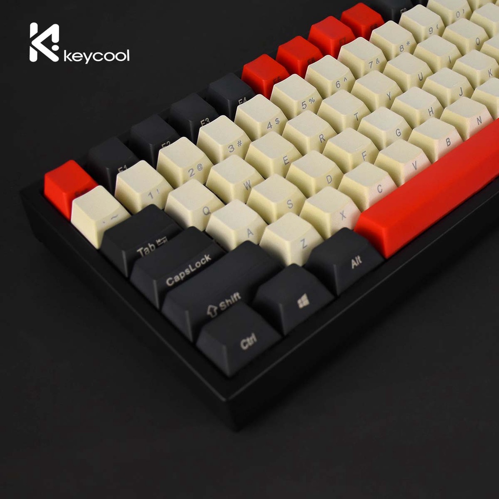 Keycool KC84 RGB คีย์บอร์ดเกมมิ่ง มีไฟ Red switch / Brown switch 84ปุ่ม ...