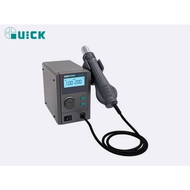 เครื่องเป่าลมร้อน-quick-858d-ของแท้-ลมนิ่ง-อุณหภูมิสม่ำเสมอ-lead-free-hot-air-desoldering-station-quick-858d