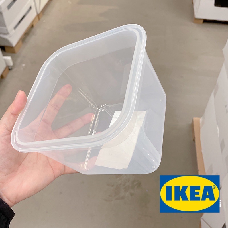ikea-365-อิเกีย-365-กล่องเก็บอาหาร-สี่เหลี่ยมจัตุรัส-พลาสติก-750-มล