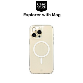Casestudi Explorer with Mag เคสใสกันกระแทกเกรดพรีเมี่ยม เคสสำหรับ iPhone14Plus/14Pro/14Promax(ของแท้100%)