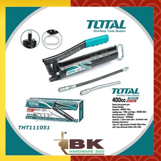 Total กระบอกอัดจารบี และ สายอ่อน ขนาด 400 cc รุ่น THT111051 (Grease Gun)