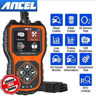 ANCEL AS200 OBD2 Scanner Code Reader Data Stream Automotive Tools Engine Check Car Scanner Professional OBD 2 Auto Diagnostics