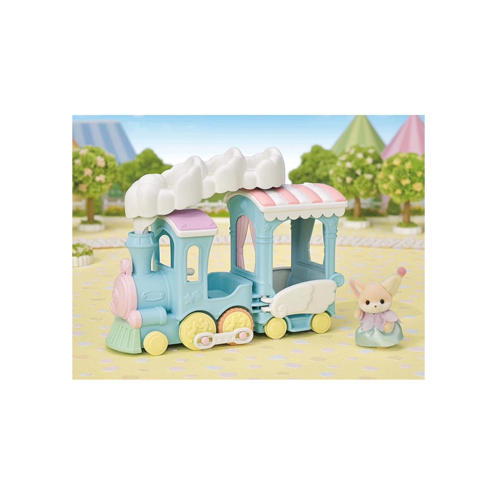 sylvanian-families-ชุดขบวนพาเหรดก้อนเมฆ-สวนสนุก-สถานที่ท่องเที่ยว-doll-epoch-สินค้าญี่ปุ่น