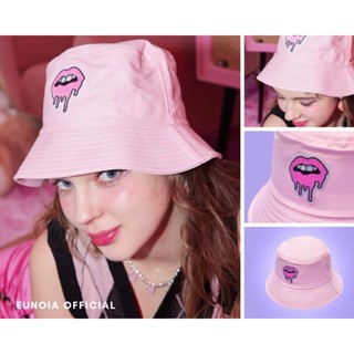 [พร้อมส่ง] Bucket Hat หมวกบักเก็ต หมวกสไตล์เกาหลี สีชมพู 💗 (H0888)