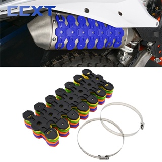 ตัวป้องกันท่อไอเสียรถจักรยานยนต์ สําหรับ KTM Honda Yamaha Kawasaki CRF250R CRF450R CRF250X CRF450X