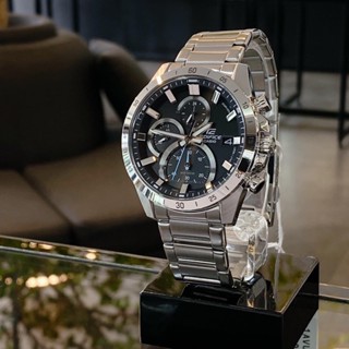 [ผ่อนเดือนละ349]🎁CASIO EDIFICE EFR-571D-1A ของแท้100% พร้อมส่ง ประกัน1ปี