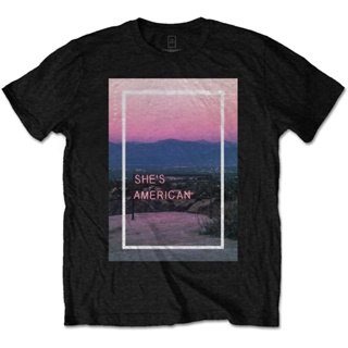 THE 1975 SHES AMERICAN T Shirt Mens Licensed Merch