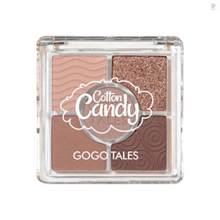 Flhi GOGO TALES พาเลทอายแชโดว์ เนื้อแมตต์ 5 สี สําหรับแต่งหน้า