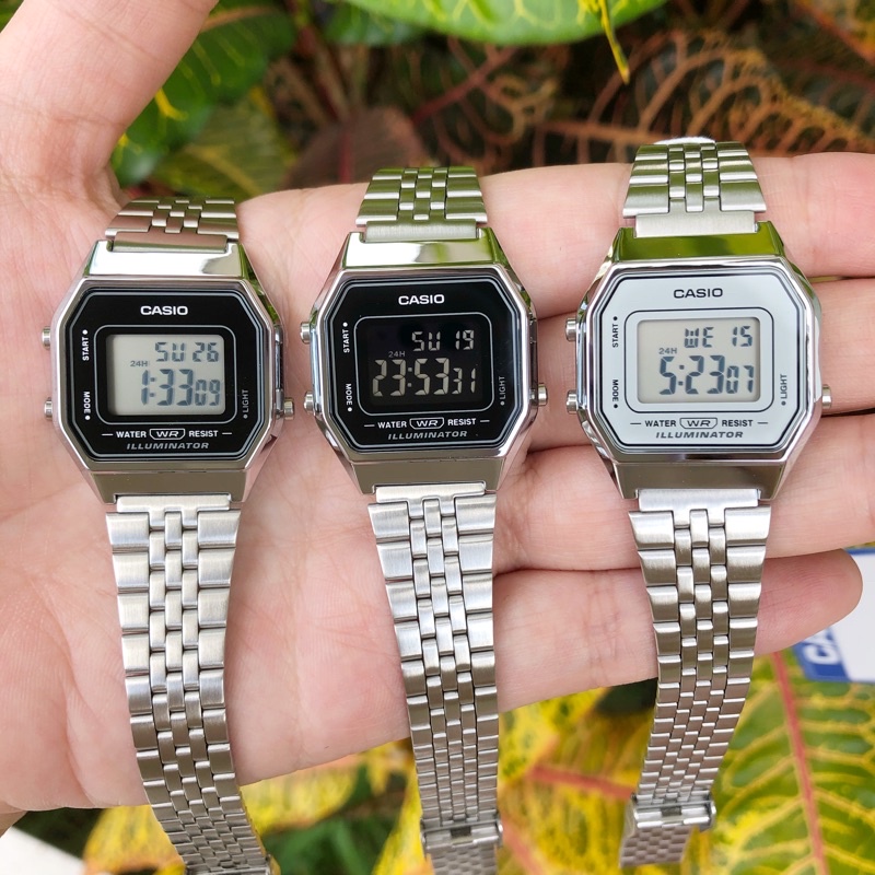 นาฬิกาข้อมือ-casio-ของแท้-cmg-คาสิโอ-รุ่น-la680wa-1-la680wa-1b-la680wa-7-ประกันศูนย์เซ็นทรัล-cmg-1-ปีเต็ม