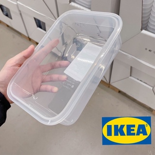 IKEA 365+ อิเกีย 365+ กล่องเก็บอาหาร, สี่เหลี่ยมผืนผ้า/พลาสติก, 1.0 ลิตร