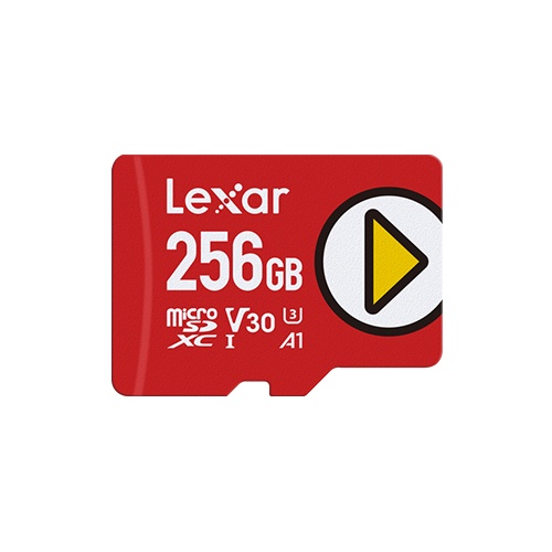 lexar-play-microsdxc-uhs-i-w-o-adapter-256gb-เมมโมรี่การ์ด-ของแท้-ประกันศูนย์-5ปี
