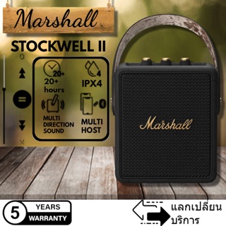 ภาพหน้าปกสินค้า【ของแท้ 100%】มาร์แชลลำโพงสะดวกMarshall Stockwell II Portable Bluetooth Speaker Speaker The Speaker Black IPX4Wate ที่เกี่ยวข้อง