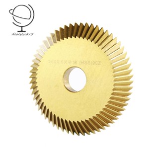 Titanium Plating 60X6X16mm Key Cutting Blade for All Horizontal Key Machine Disk Cutter