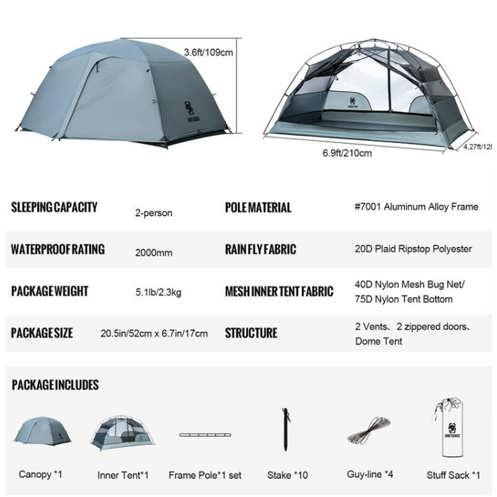 onetigris-cosmitto-backpacking-tent-เต็นท์-เต็นท์สำหรับ-2-คน